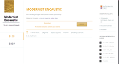Desktop Screenshot of modernistencaustic.com