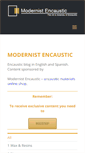 Mobile Screenshot of modernistencaustic.com